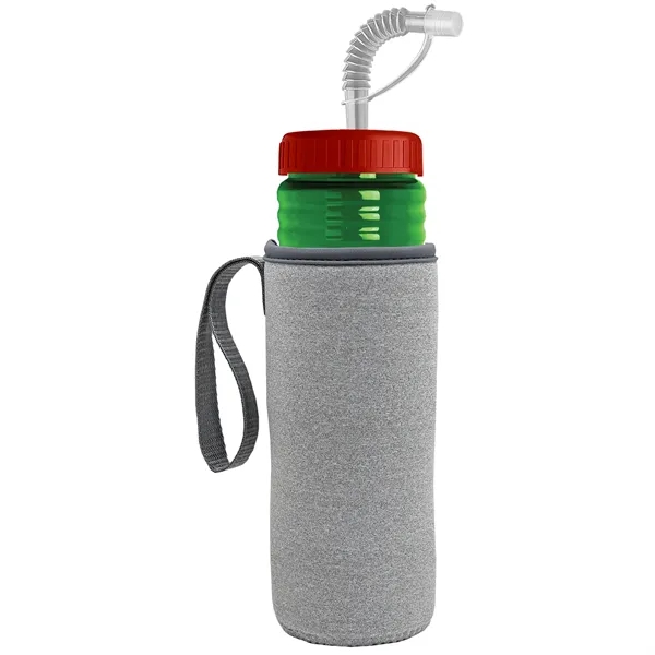 Garyline® Lifeguard Bottle with Straw Lid and Insulated C...... from ASI 40480 Koozie Group