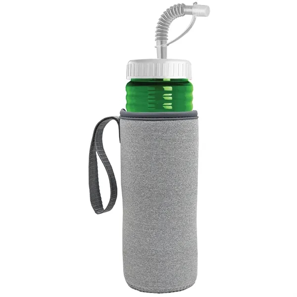 Garyline® Lifeguard Bottle with Straw Lid and Insulated C...... from ASI 40480 Koozie Group