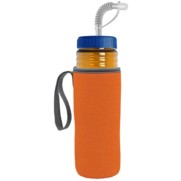 Garyline® Lifeguard Bottle with Straw Lid and Insulated C...... from ASI 40480 Koozie Group