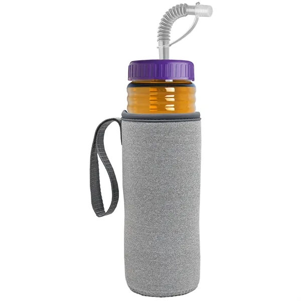 Garyline® Lifeguard Bottle with Straw Lid and Insulated C...... from ASI 40480 Koozie Group