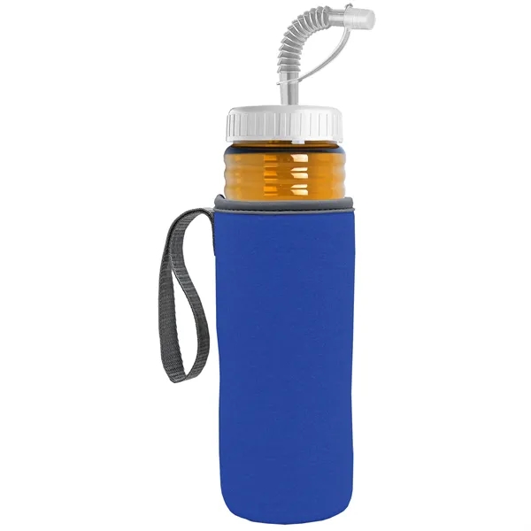 Garyline® Lifeguard Bottle with Straw Lid and Insulated C...... from ASI 40480 Koozie Group