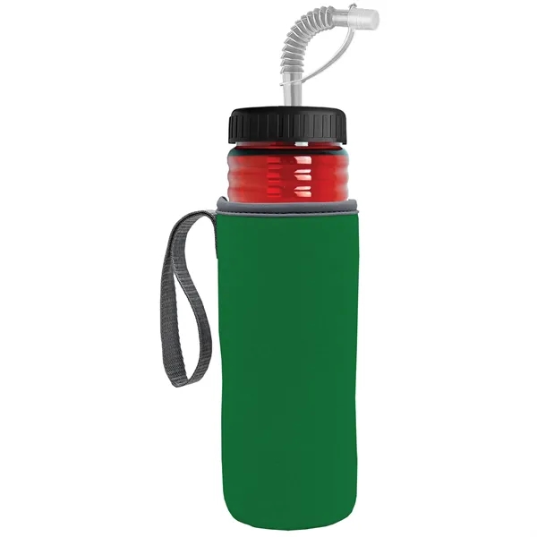 Garyline® Lifeguard Bottle with Straw Lid and Insulated C...... from ASI 40480 Koozie Group