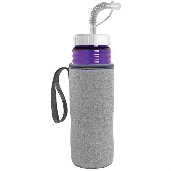Garyline® Lifeguard Bottle with Straw Lid and Insulated C...... from ASI 40480 Koozie Group