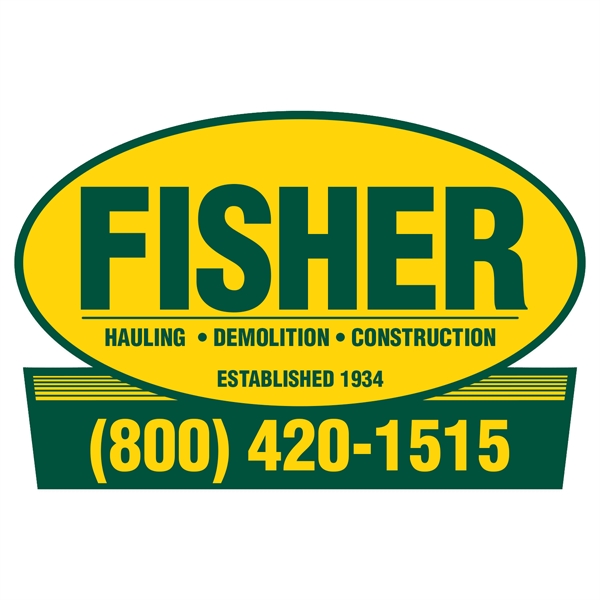 Large decals suitable for outdoor use, 3 durable materials to choose... from ASI 56950 Gill Studios Inc / Gill-Line®