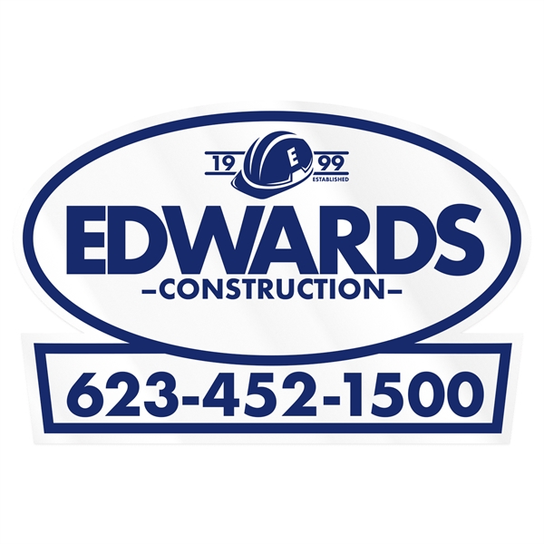 Large decals suitable for outdoor use, 3 durable materials to choose... from ASI 56950 Gill Studios Inc / Gill-Line®