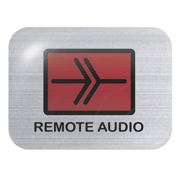 3/4" x 1", decal with clear polyurethane dome that gives it... from ASI 56950 Gill Studios Inc / Gill-Line®