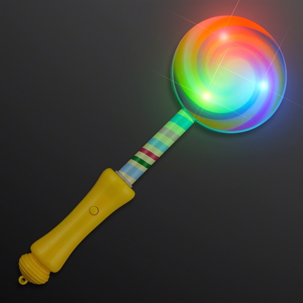 Flashing Lollipop Light Up Wand; Blank and Imprinted Pricing... from ASI 34194 ALightPromos