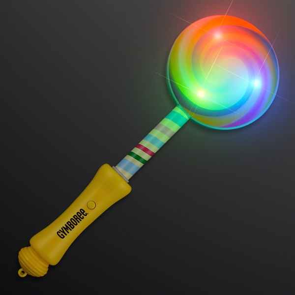 Flashing Lollipop Light Up Wand; Blank and Imprinted Pricing... from ASI 34194 ALightPromos