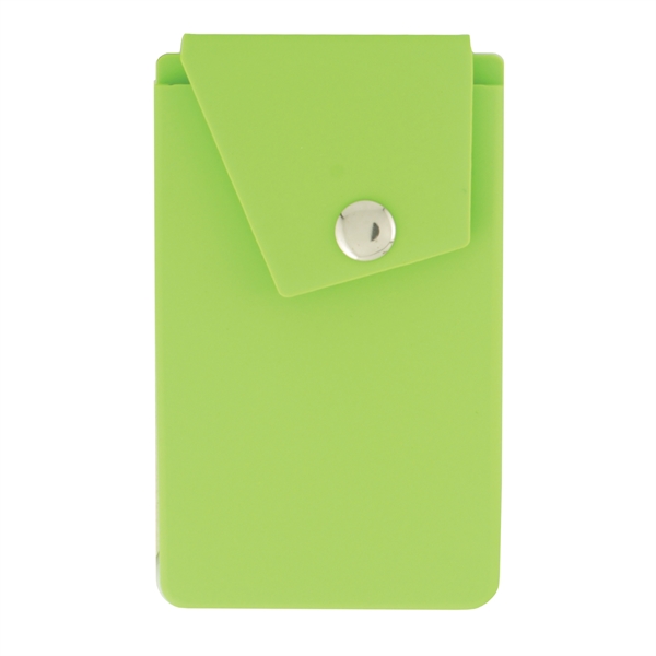Silicone Smart Phone Wallet with Stand... from ASI 93520 Ventura Inc