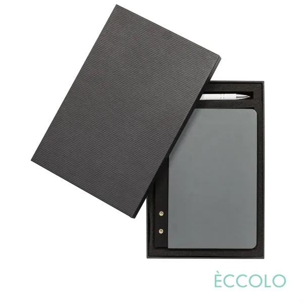 Eccolo® Ultra Flexi Journal/Kurt Pen/Stylus Gift Set - (M) 6"x 8.25"... from ASI 84592 St Regis Group