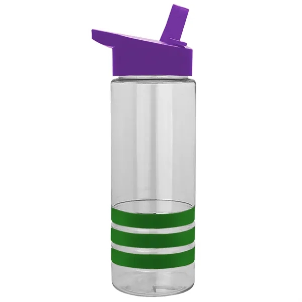 Garyline® Sergeant Stripe Tritan® Bottle with Flip-Straw ...... from ASI 40480 Koozie Group