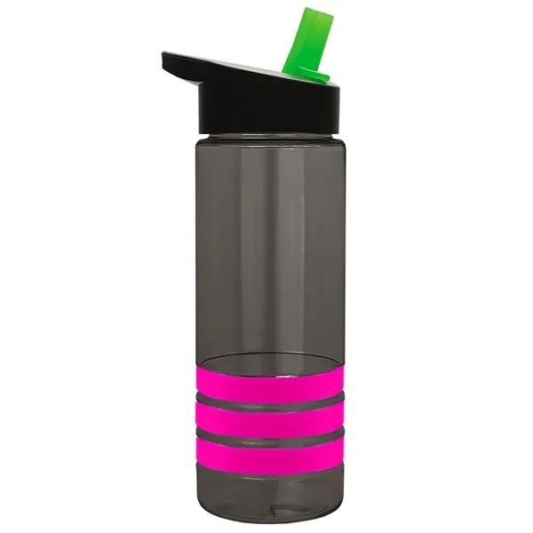 Garyline® Sergeant Stripe Tritan® Bottle with Flip-Straw ...... from ASI 40480 Koozie Group
