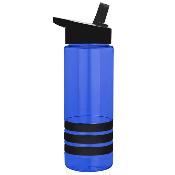 Garyline® Sergeant Stripe Tritan® Bottle with Flip-Straw ...... from ASI 40480 Koozie Group
