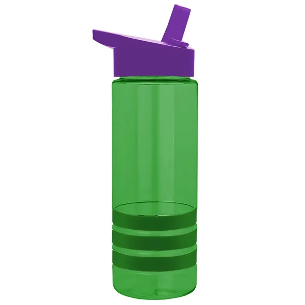Garyline® Sergeant Stripe Tritan® Bottle with Flip-Straw ...... from ASI 40480 Koozie Group