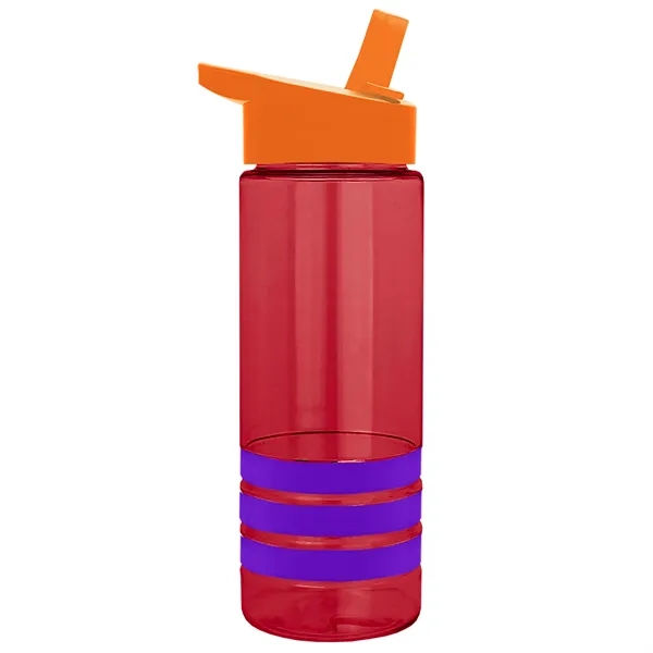Garyline® Sergeant Stripe Tritan® Bottle with Flip-Straw ...... from ASI 40480 Koozie Group