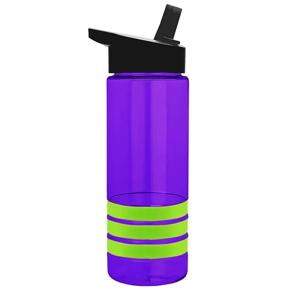 Garyline® Sergeant Stripe Tritan® Bottle with Flip-Straw ...... from ASI 40480 Koozie Group