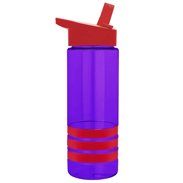 Garyline® Sergeant Stripe Tritan® Bottle with Flip-Straw ...... from ASI 40480 Koozie Group