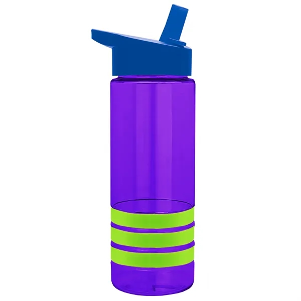 Garyline® Sergeant Stripe Tritan® Bottle with Flip-Straw ...... from ASI 40480 Koozie Group