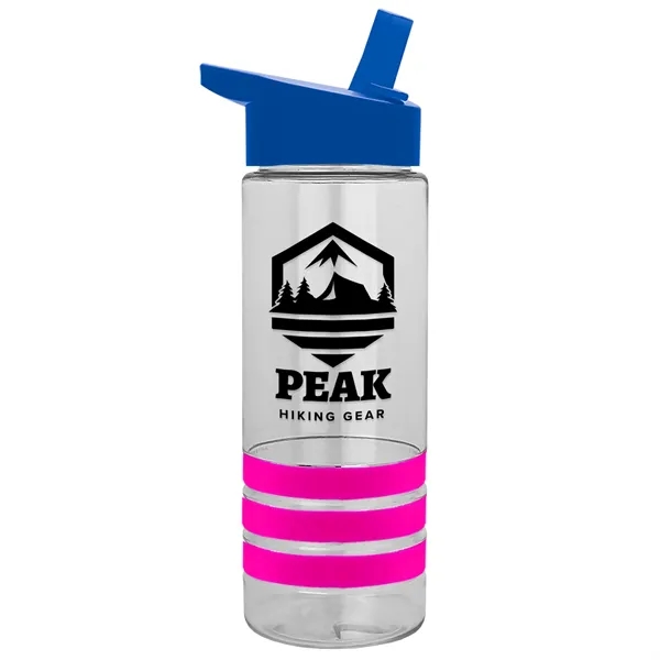 Garyline® Sergeant Stripe Tritan® Bottle with Flip-Straw ...... from ASI 40480 Koozie Group