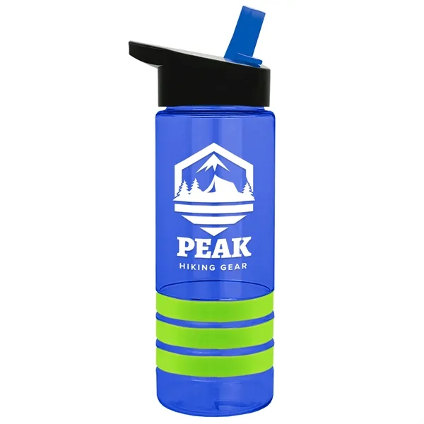 Garyline® Sergeant Stripe Tritan® Bottle with Flip-Straw ...... from ASI 40480 Koozie Group