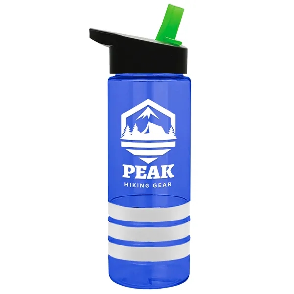 Garyline® Sergeant Stripe Tritan® Bottle with Flip-Straw ...... from ASI 40480 Koozie Group