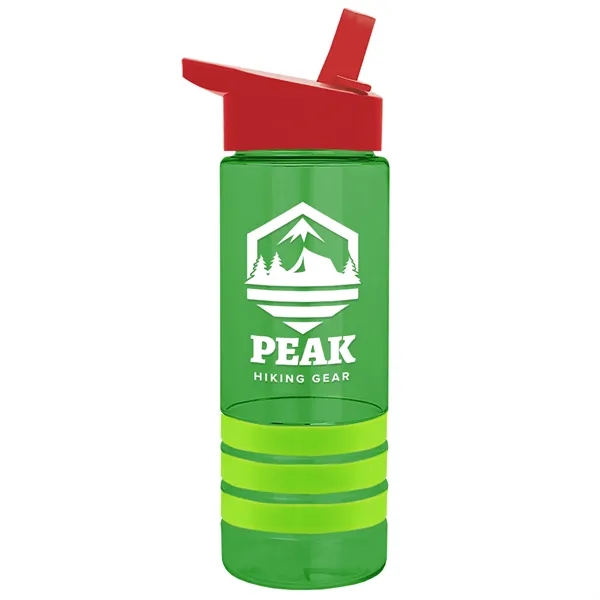 Garyline® Sergeant Stripe Tritan® Bottle with Flip-Straw ...... from ASI 40480 Koozie Group