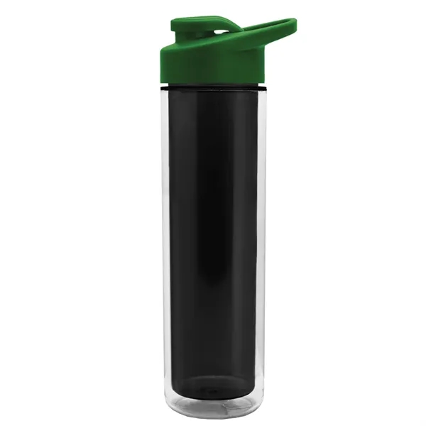 16 oz. Double Wall Insulated Bottle with Drink-Thru Lid. Bottle has... from ASI 40480 Koozie Group