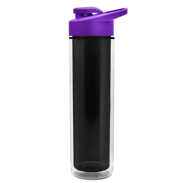 16 oz. Double Wall Insulated Bottle with Drink-Thru Lid. Bottle has... from ASI 40480 Koozie Group