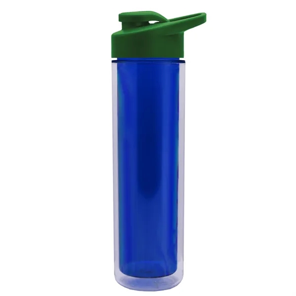 16 oz. Double Wall Insulated Bottle with Drink-Thru Lid. Bottle has... from ASI 40480 Koozie Group