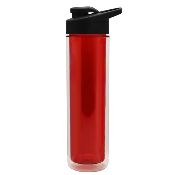16 oz. Double Wall Insulated Bottle with Drink-Thru Lid. Bottle has... from ASI 40480 Koozie Group