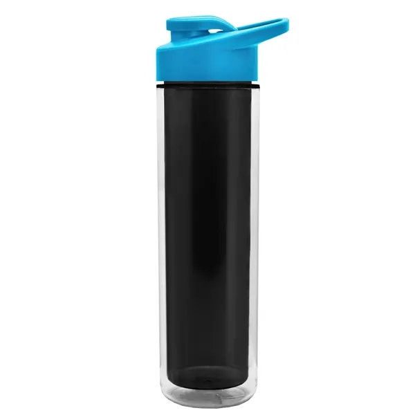 16 oz. Double Wall Insulated Bottle with Drink-Thru Lid. Bottle has... from ASI 40480 Koozie Group