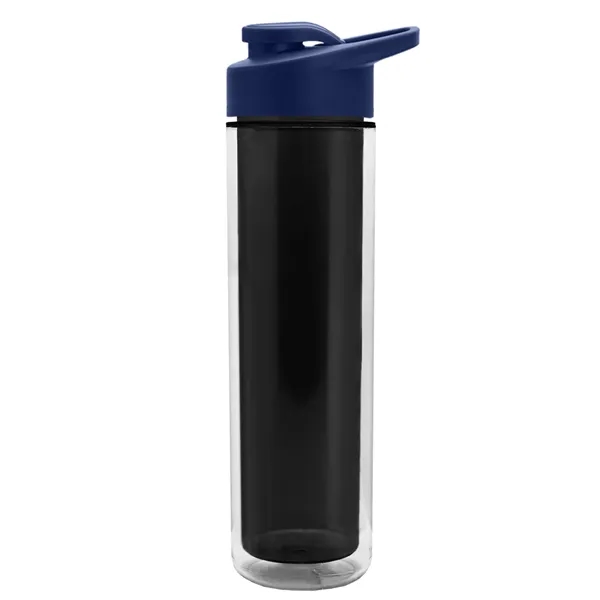 16 oz. Double Wall Insulated Bottle with Drink-Thru Lid. Bottle has... from ASI 40480 Koozie Group