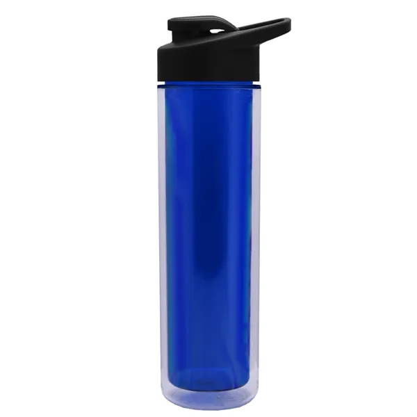 16 oz. Double Wall Insulated Bottle with Drink-Thru Lid. Bottle has... from ASI 40480 Koozie Group