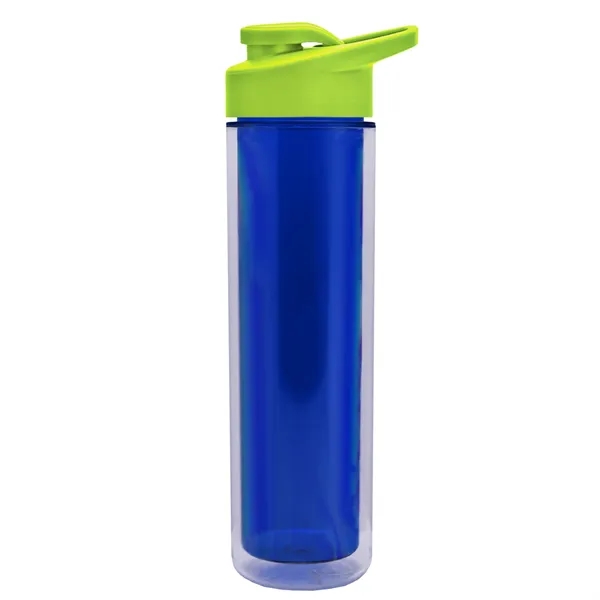 16 oz. Double Wall Insulated Bottle with Drink-Thru Lid. Bottle has... from ASI 40480 Koozie Group
