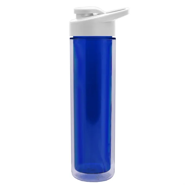16 oz. Double Wall Insulated Bottle with Drink-Thru Lid. Bottle has... from ASI 40480 Koozie Group