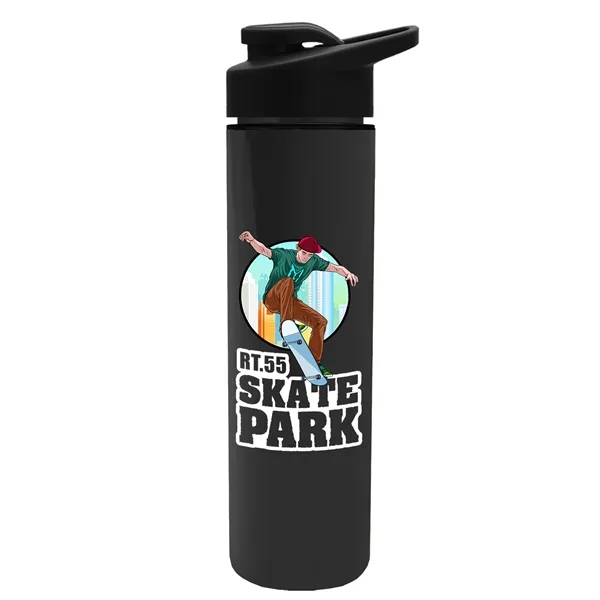 16 oz. Double Wall Insulated Bottle with Drink-Thru Lid. Bottle has... from ASI 40480 Koozie Group