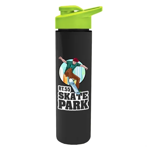 16 oz. Double Wall Insulated Bottle with Drink-Thru Lid. Bottle has... from ASI 40480 Koozie Group