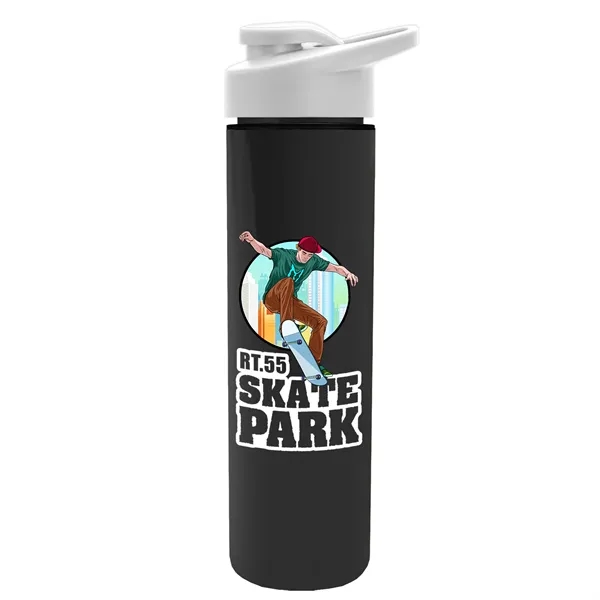 16 oz. Double Wall Insulated Bottle with Drink-Thru Lid. Bottle has... from ASI 40480 Koozie Group