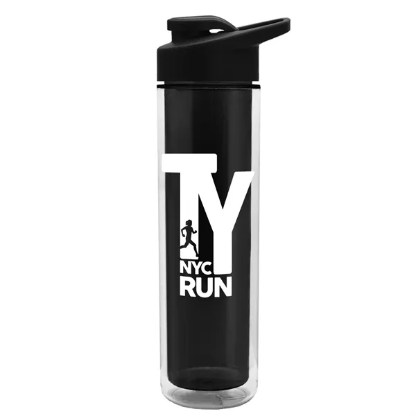 16 oz. Double Wall Insulated Bottle with Drink-Thru Lid. Bottle has... from ASI 40480 Koozie Group