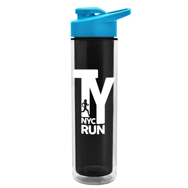 16 oz. Double Wall Insulated Bottle with Drink-Thru Lid. Bottle has... from ASI 40480 Koozie Group