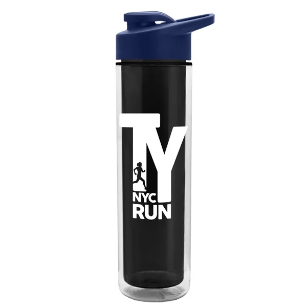 16 oz. Double Wall Insulated Bottle with Drink-Thru Lid. Bottle has... from ASI 40480 Koozie Group