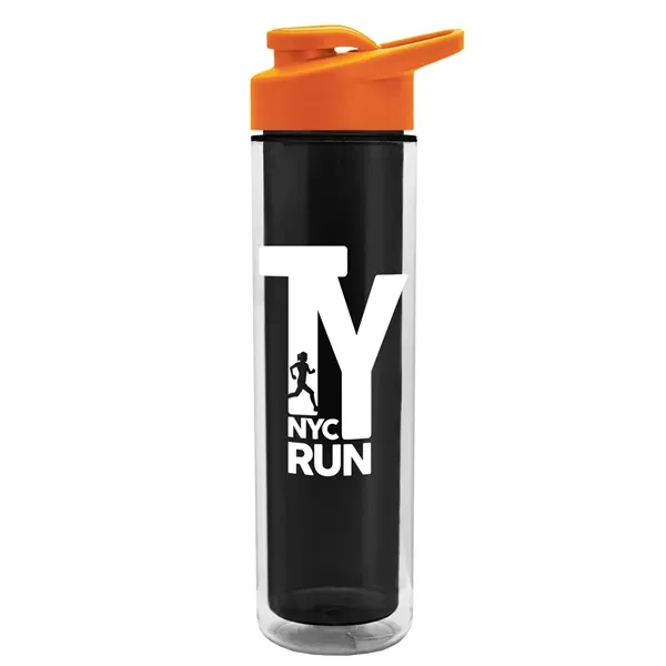16 oz. Double Wall Insulated Bottle with Drink-Thru Lid. Bottle has... from ASI 40480 Koozie Group