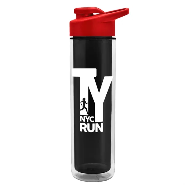 16 oz. Double Wall Insulated Bottle with Drink-Thru Lid. Bottle has... from ASI 40480 Koozie Group