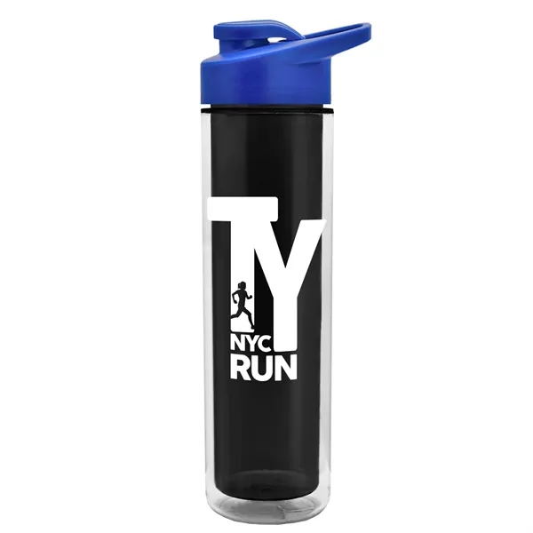 16 oz. Double Wall Insulated Bottle with Drink-Thru Lid. Bottle has... from ASI 40480 Koozie Group