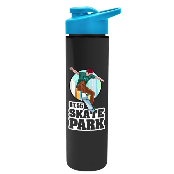 16 oz. Double Wall Insulated Bottle with Drink-Thru Lid. Bottle has... from ASI 40480 Koozie Group