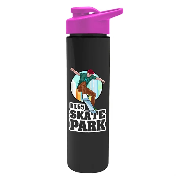 16 oz. Double Wall Insulated Bottle with Drink-Thru Lid. Bottle has... from ASI 40480 Koozie Group