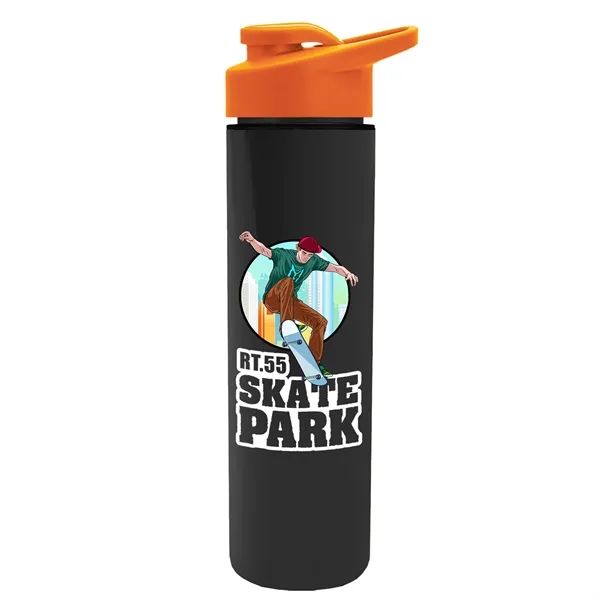 16 oz. Double Wall Insulated Bottle with Drink-Thru Lid. Bottle has... from ASI 40480 Koozie Group