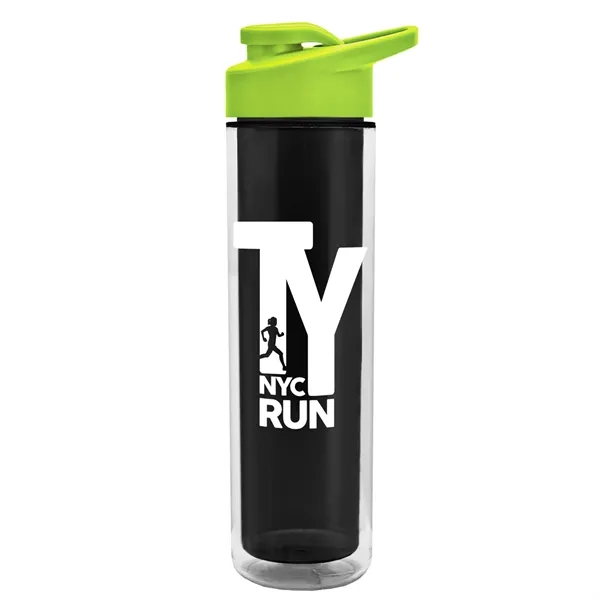 16 oz. Double Wall Insulated Bottle with Drink-Thru Lid. Bottle has... from ASI 40480 Koozie Group