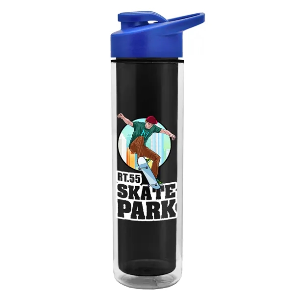 16 oz. Double Wall Insulated Bottle with Drink-Thru Lid. Bottle has... from ASI 40480 Koozie Group