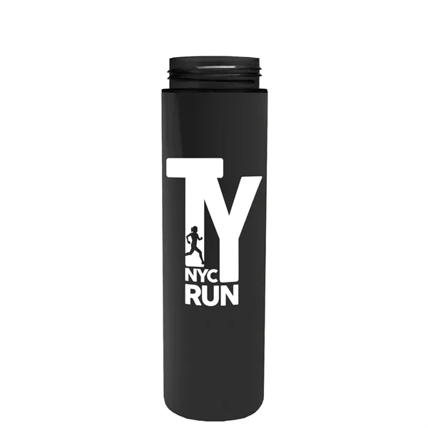 16 oz. Double Wall Insulated Bottle with Drink-Thru Lid. Bottle has... from ASI 40480 Koozie Group